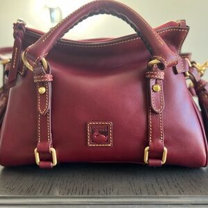 Dooney & Bourke Florentine Bordeaux Mini Satchel